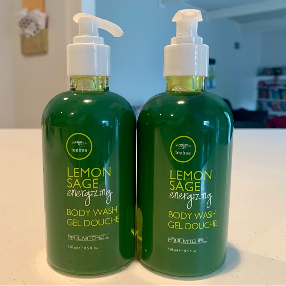 last set Paul Mitchell Tea Tree Lemon Sage Energizing Body Wash 8.5 oz